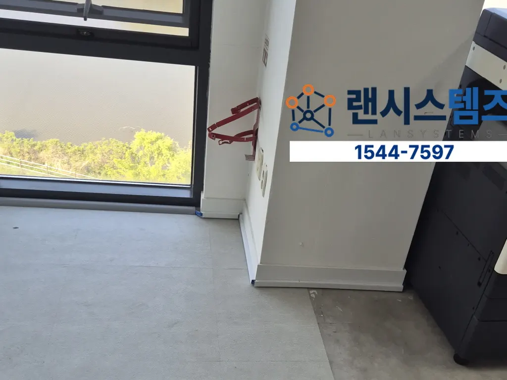시흥 목감전원로 7회선 기반 선로 구축 작업 사례